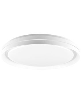 Люстра с пультом светодиодная, потолочный светильник Goldlux 328793 Eliza LED 1x48W 3000K/4000K/6000K 5200Lm IP44 белая 328793 фото