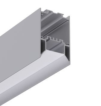 LED профіль підвісний з розсіювачем PC матовий опал, 2м KLOODI KLP5075MC 2 KLP5075MC_2 фото