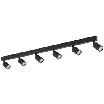 Светильник поворотный, спот TK LIGHTING TKL6178 TOP BLACK 6xGU10 IP20 черный TKL6178 фото