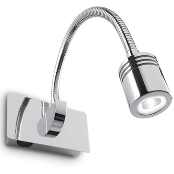 Бра IDEAL-LUX IL31460 DYNAMO AP CROMO LED 3W 200lm 4000K хром IL31460 фото
