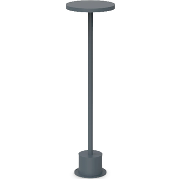 Уличный светильник IDEAL-LUX IL347837 TOFFEE PT D160 H050 ANTRACITE LED 11W 1200lm 3000K IP65 антрацит IL347837 фото