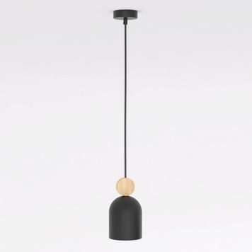 Підвісний світильник MESI 1 BLACK Emibig 1хGU10 IP20 чорний 1692/1 1692/1 фото