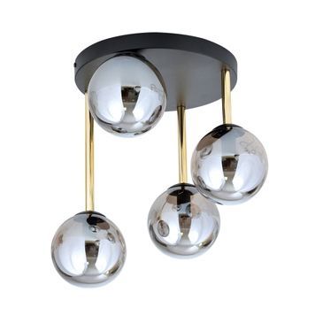 Потолочная люстра DOLCE 4 BL GRAFIT Emibig E14 IP20 графит 1259/4 1259/4 фото