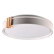 Люстра с пультом светодиодная, потолочный светильник Goldlux 328847 Arletta 40 Led 1x48W 3000K-6000K 5200Lm IP44 Серый 095406 фото 1