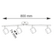 Настенно-потолочный светильник KUBIK 4 Goldlux LED 1x16.8Вт 3000К 1700lm IP20 черный 318282 318282 фото 4