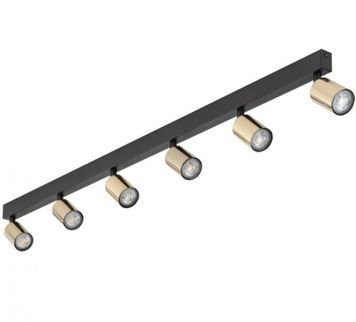 Спот TK Lighting TKL5970 TOP IP20 6xGU10 Черно-золотой TKL5970 фото