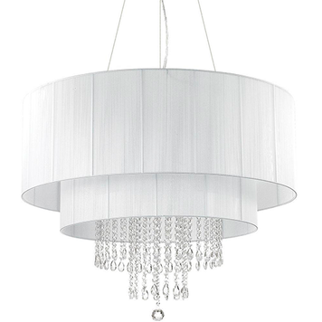 Подвесная люстра IDEAL LUX IL165011 OPERA SP10 10хЕ27 хром IL165011 фото