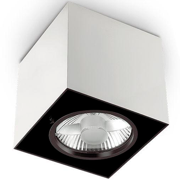 Точковий світильник Ideal Lux IL140933 MOOD PL1 D15 SQUARE BIANCO GU10 IP20 білий IL140933 фото