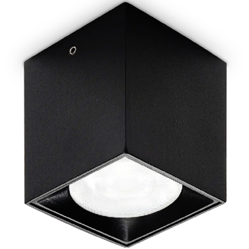Точечный светильник Ideal Lux IL319803 NITRO PL SQUARE D04 NERO 3000K чёрный IL319803 фото