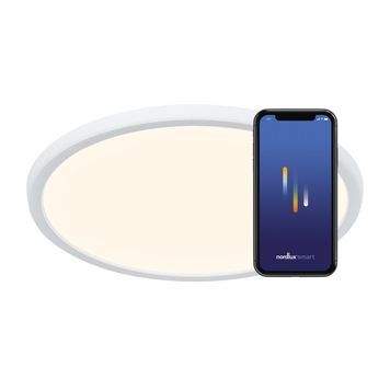 Люстра Nordlux Oja Smart 60 2015146101 LED 30W 3500lm 2700-6500K IP20 белый 2015146101 фото