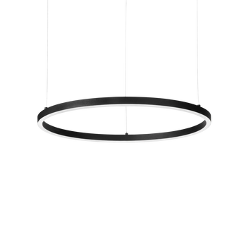 Подвесная люстра IDEAL-LUX IL342047 ORACLE SLIM SP D070 ROUND 2700K ON-OFF BK IL342047 фото