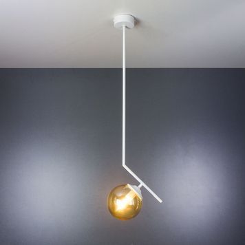 Подвесная люстра IMPERIUM LIGHT Grape 1хE14 175170.01.23 белый / коричневый 175170.01.23 фото