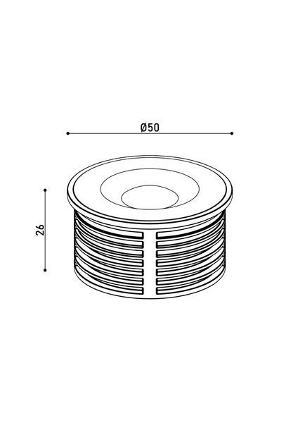 LED модуль KLOODI KDMR16 H26 7W 3K KDMR16 H26 7W 3K фото