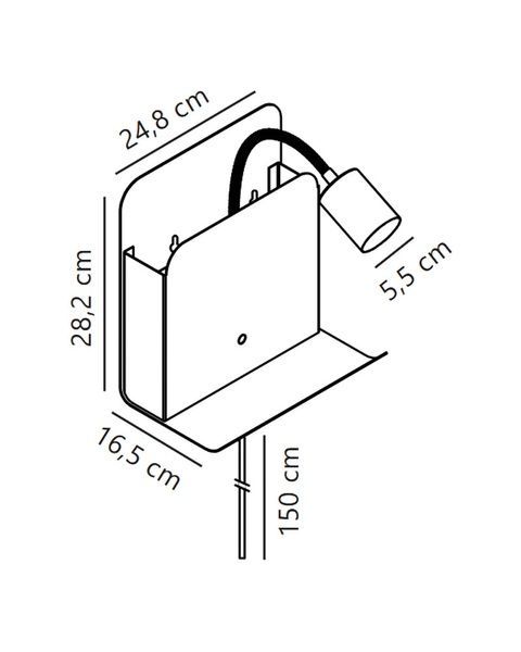 Бра NORDLUX Roomi 2112551001 GU10 IP20 белый 2112551001 фото