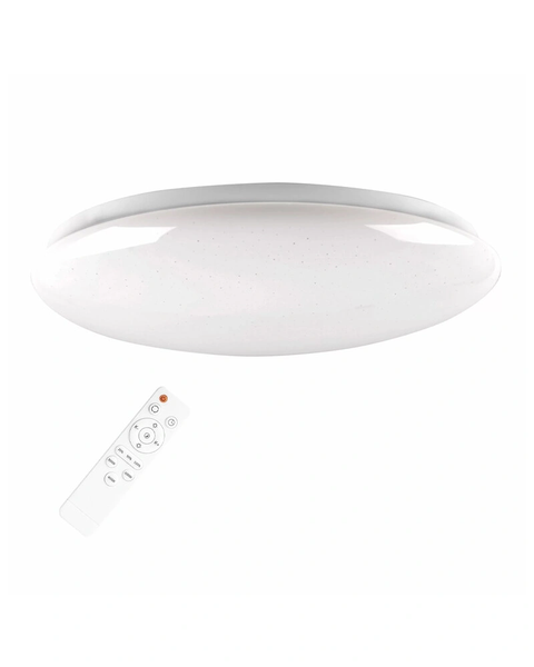 Потолочный светильник с пультом Goldlux 325747 Pirius Led 1x48W 3000K-6000K 5300Lm IP44 WH 072926 фото