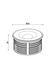 LED модуль KLOODI KDMR16 H26 7W 3K KDMR16 H26 7W 3K фото 5
