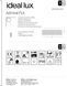 Бра, настенный светильник IDEAL LUX IL80338 ADMIRAL PL4 4xG9 хром IL80338 фото 4