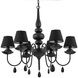 Люстра IDEAL-LUX IL111872 BLANCHE SP6 NERO IP20 6xE14 чорний IL111872 фото 1