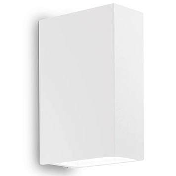 Фасадный светильник IDEAL LUX IL269221 TETRIS-2 AP2 BIANCO 2хG9 IP44 белый IL269221 фото