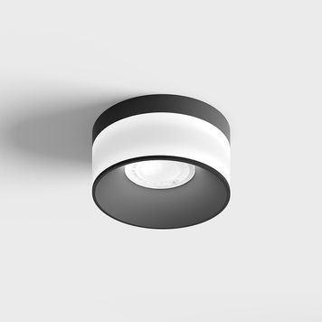 Світильник точковий GLOW L, LED 18W, 4000K, 700Lm, 60&deg;, CRI>90, UGR>19, 220V-240V, IP20, чорний 02.1910.18.940.BK фото