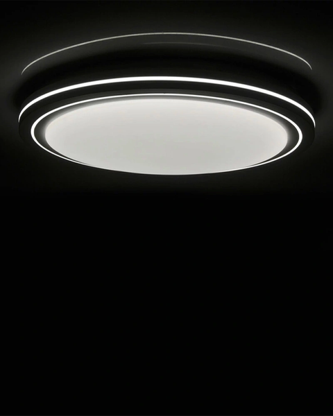 Потолочный светильник с пультом Goldlux 326652 Marian 50 Led 1x72W 3000K-6000K 8000Lm IP44 Wh 094435 фото