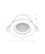 Точковий світильник Nowodvorski 10557 Egina LED 1x15W 3000K 1000Lm IP20 Чорний 10557 фото 5