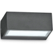Фасадный светильник IDEAL LUX IL115368 TWIN AP1 ANTRACITE G9 IP44 антрацит IL115368 фото 1