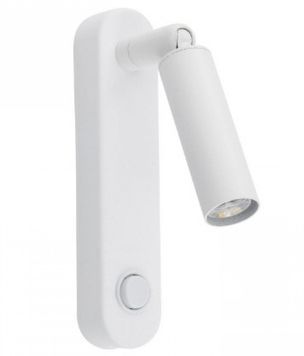 Бра, спот, настенный светильник TK Lighting TKL6620 ENZO LONG WHITE 1хG9 IP20 белый TKL6620 фото