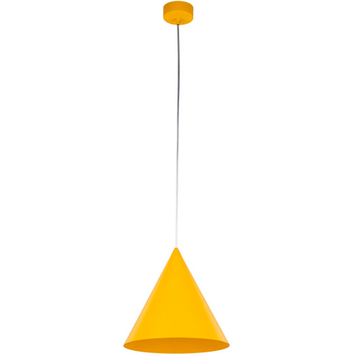 Підвісний світильник, люстра Tk Lighting TKL3281 CONO YELLOW LAMPA 1 L Е27 помаранчевий TKL3281 фото