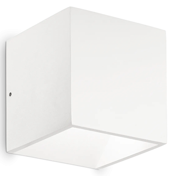 Уличный светильник IDEAL LUX IL269313 RUBIK AP BIANCO 8,5W 660lm 3000K IP54 белый IL269313 фото