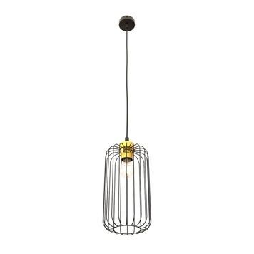 Подвесной светильник Emibig 1364/1 VANDER 1 BL GOLD E27 15W IP20 черный, золотой 1364/1 фото