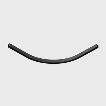 Радиальный коннектор LTX, PICO_LINE ARC S for track 16.Sx00, 90deg, R150mm, 250x250mm, 24V, IP20, черный 16.SC15.BK фото