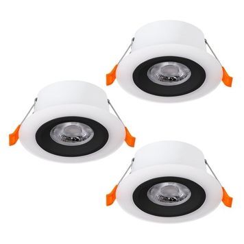 Точковий світильник Eglo E900915 CALONGE recessed light (набор из 3 шт), 4.8 Вт, 620 лм, 3000К E900915 фото