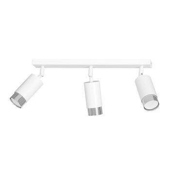 Точковий світильник Emibig HIRO 3 WH/CHROME GU10 IP20 білий, хром 962/3 962/3 фото