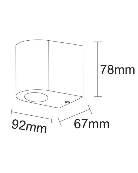 Уличный светильник Polux 5901508313317 Boston GU10 1x10W IP44 5901508313317 фото