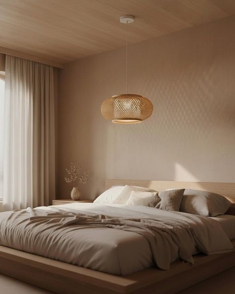 Підвісний світильник, люстра Goldlux 331168 Emilia E27 1x20W IP20 бежевий 331168 фото