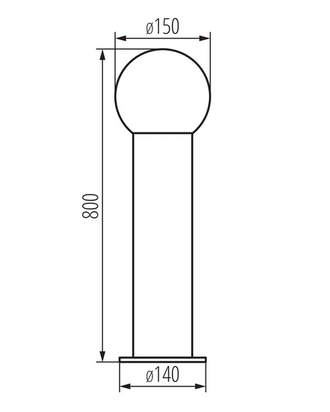 Уличный светильник Kanlux 46085 Stono E27 1x15W IP65 антрацит 46085 фото