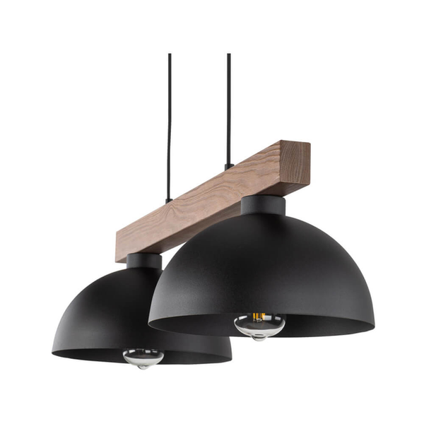 Люстра TK LIGHTING TKL3252 OSLO LAMPA 2xЕ27 IP20 чёрный TKL3252 фото