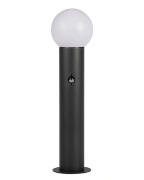 Уличный светильник с датчиком движения Kanlux 46086 Stono E27 1x15W IP65 антрацит 46086 фото