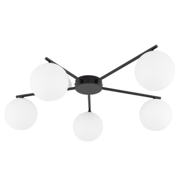 Люстра TK Lighting TKL10262 Elton G9 5x8W IP20 BLACK TKL10262 фото