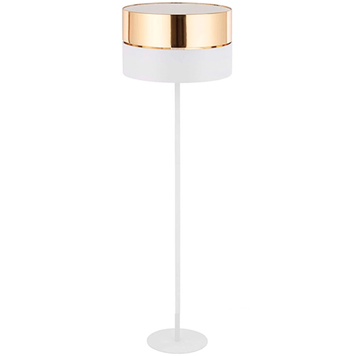 Торшер TK LIGHTING TKL5074 HILTON WHITE/GOLD Е27 TKL5074 фото