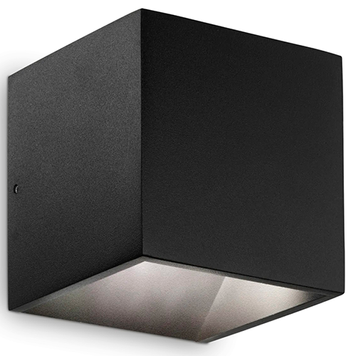 Уличный светильник IDEAL LUX IL269320 RUBIK AP NERO 8,5W 660lm 3000K IP54 черный IL269320 фото