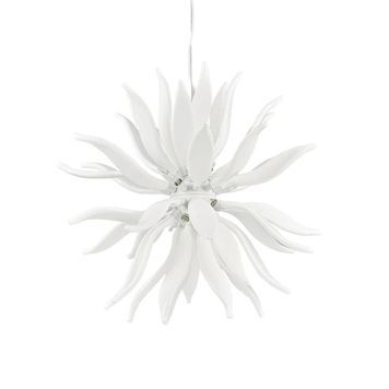 Люстра подвесная IDEAL LUX IL112268 LEAVES SP12 12хG9 IP20 белый IL112268 фото