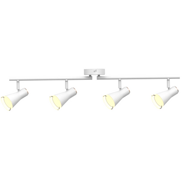 Настінно-стельовий світильник BERG 4 Goldlux LED 1x16.8Вт 3000К 1700lm IP20 білий 318145 318145 фото
