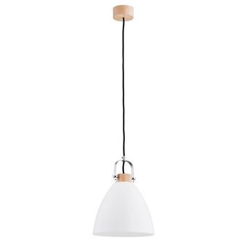 Подвесной светильник ALFA HERMINA BLACK & WHITE 1хE27 IP20 белый 60365 60365 фото