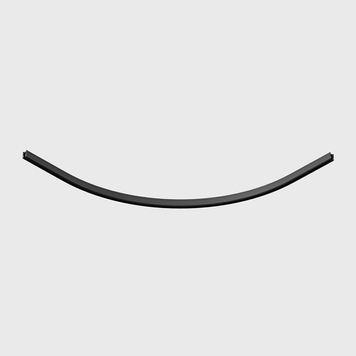 Радиальный коннектор LTX, PICO_LINE ARC S for track 16.Sx00, 90deg, R300mm, 400x400mm, 24V, IP20, черный 16.SC30.BK фото