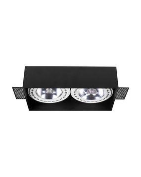 Точечный светильник Nowodvorski 9403 Mod GU10 2x15W IP20 черный 9403 фото