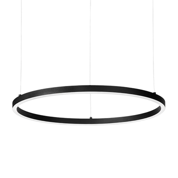 Подвесная люстра IDEAL-LUX IL229515 ORACLE SLIM SP D070 ROUND 3000K ON-OFF BK IL229515 фото