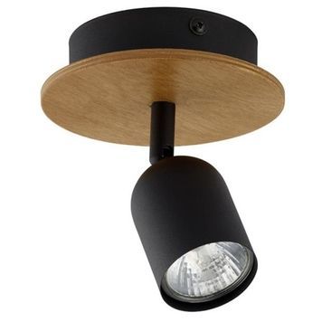 Спот TK lighting TKL3290 TOP WOOD 1XGU10 IP20 чорний, коричневий TKL3290 фото