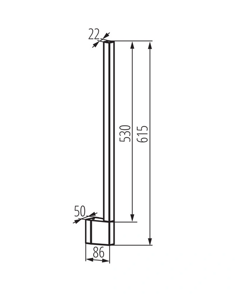 Уличный светильник Kanlux 45870 Yalte CCT LED 1x9W 3000K/4000K/6500K 330Lm IP54 черный 45870 фото
